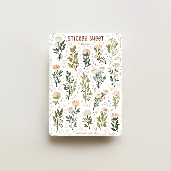 Stickerbogen Selfcare für Kalender & Journale | jetzt bestellen