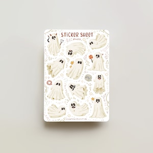 Stickervel - Spoken | dagboekstickers, herfst, plannerstickers, plakboekstickers, herfststickers, halloweenstickers, spoken