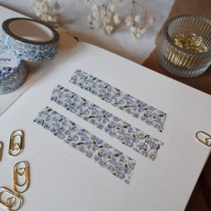 Washi-tape - violet | Goudfolie | benodigdheden voor je planner
