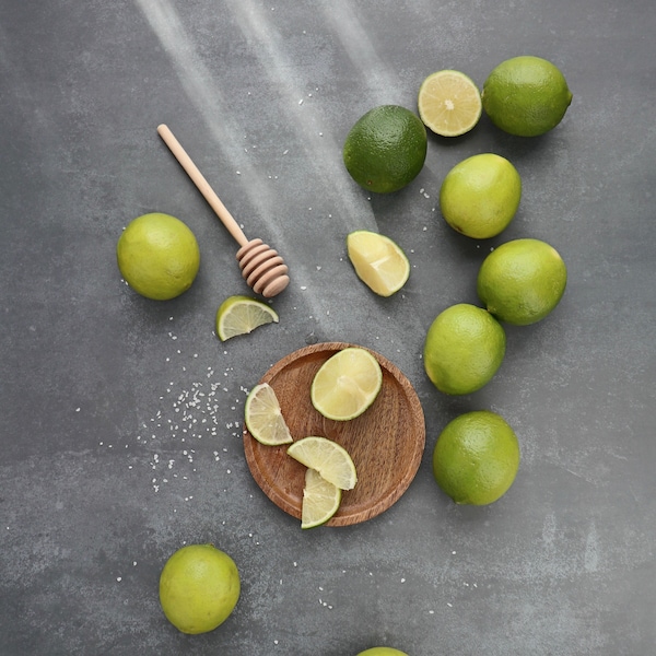 Black and Concrete Double-sided Food and Product Photography Backdrop