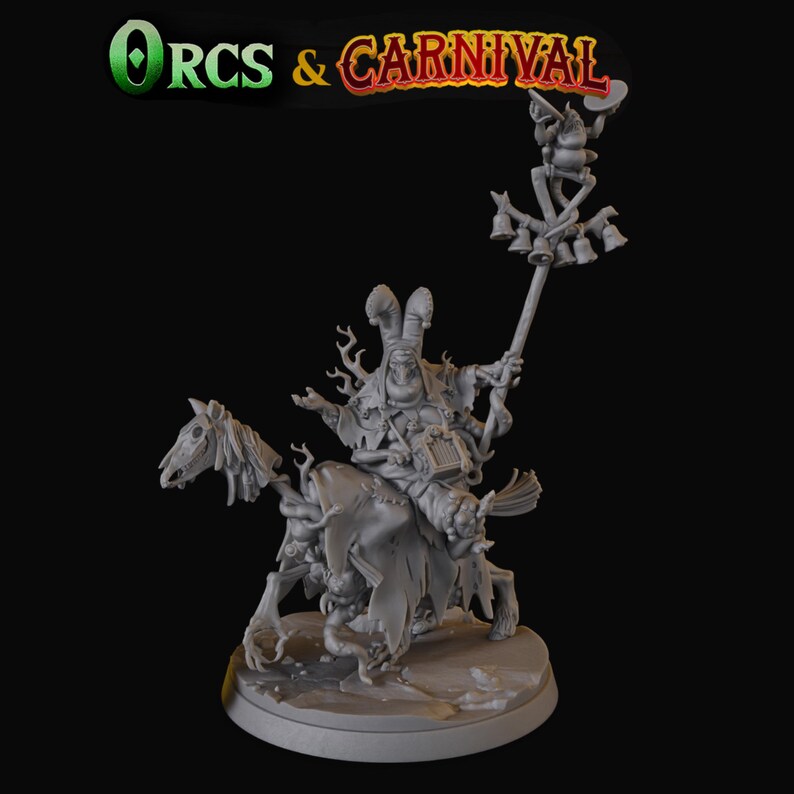 Dnd Miniatures Orcs and Carnival Dnd Miniatures STL Dnd 3D Printable