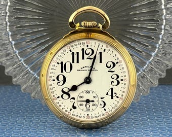 1956 Hamilton 992B – 21 Jewel, 16 Size – Montgomery Dial – Model A 10K Gold Filled Case