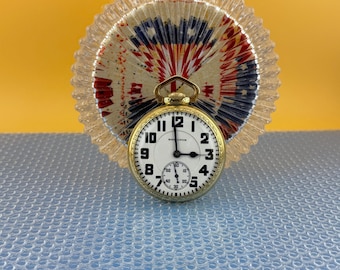 1928 Hamilton 992 Railroad Pocket Watch – 10K GF Case, 16S, 21j Boxcar Dial