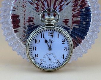 Ball–Hamilton 999N Railroad Pocket Watch – 16S, 23J, 14K Green Gold Filled Case (1923)