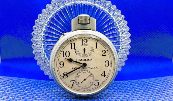 1942 Hamilton, Model 22, WWII US Army Chronometer Deck Watch