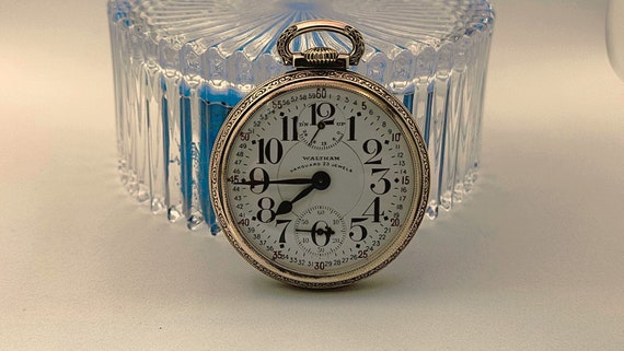 Waltham Vanguard Pocket Watch: 1915 23j 16s Montg… - image 10