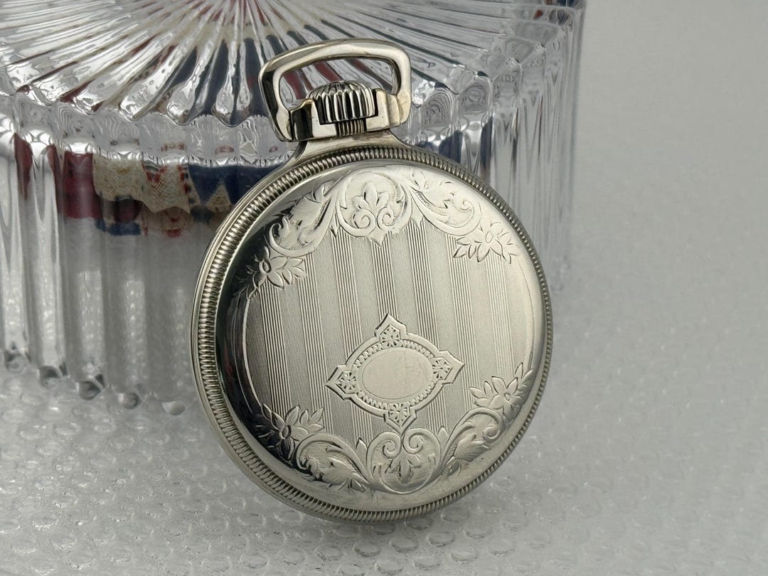 Length For Grade R 1928 Ball–illinois Grade 810 Watch – 23 Jewels, 16 Size, 14K White Gold ...