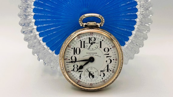 Waltham Vanguard Pocket Watch: 1915 23j 16s Montg… - image 1