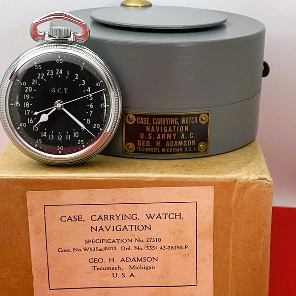 Hamilton Pocket Watch Box Etsy Canada