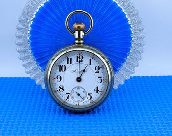 Hamilton 18 Size 21 Jewel Grade 940 Railroad Pocket Watch Serviced! c1912
