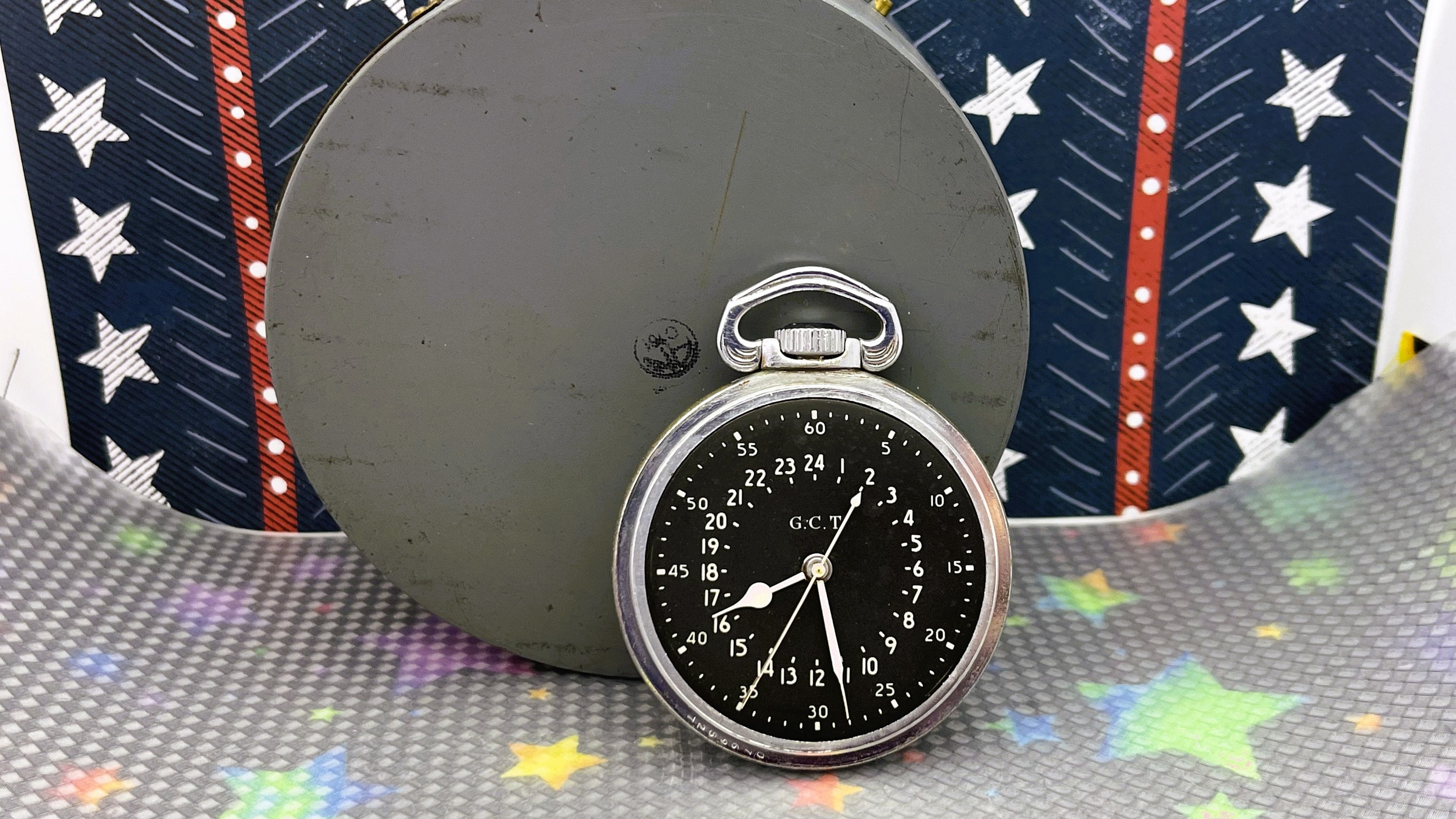Hamilton gct shop pocket watch