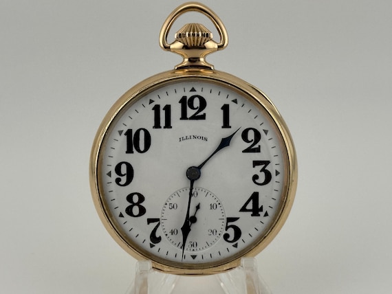 1920 Illinois Sangamo Special • 23 Jewels • 17 Size • Wadsworth 25 Year Case