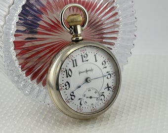 1913 Illinois Bunn Special  ,21J, 1 8S, Model 6, RR Pocket Watch