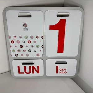 Enzo Mari Calendar - Etsy