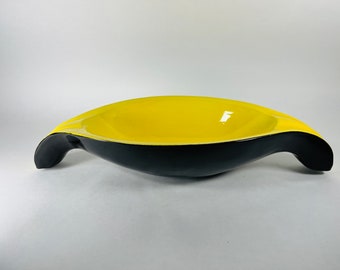 Coupe xxl dlg Elchinger Chambost Keramos 1960 vintage