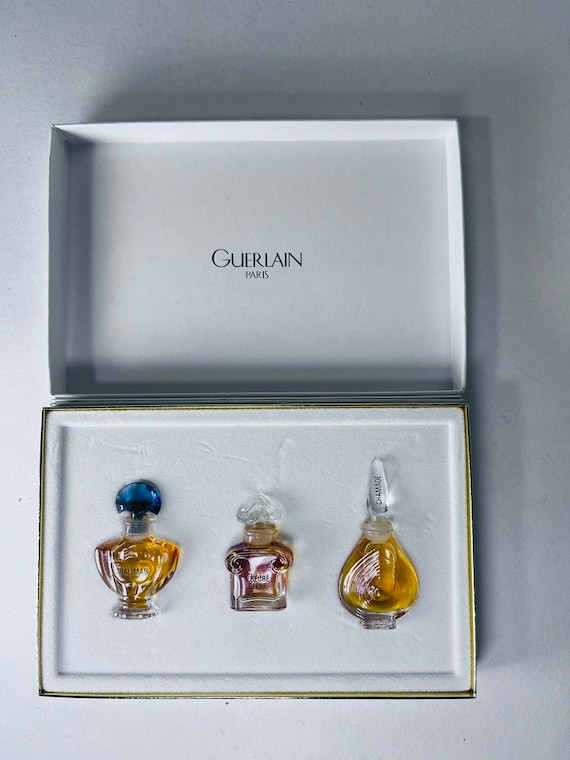Guerlain coffret Miniatures parfum vintage l'heure bleue, Shalimar