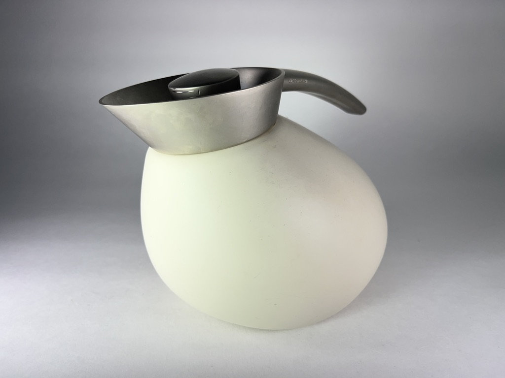 Pichet Thermos Vintage Georg Jensen – Modèle Quack Par Maria Berntsen – Danemark 1990