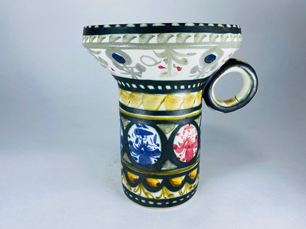 Keraluc Quimper Bougeoirs 1950/Candle Holders Mid Century