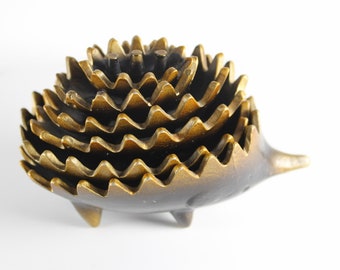 Nesting hedgehogs Walter Bosse by hertha Baller vintage 1950 Austria