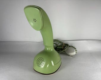 Telefone Ericsson cobra Ericofon Suécia 1970 verde