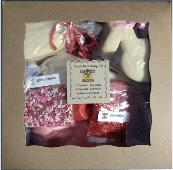 Valentine S Day Cookie Decorating Kits Etsy