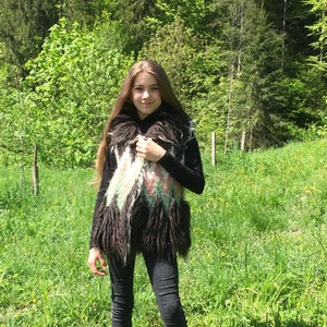 Made in Ukraine Warm wool cardigan coat Ukrainian coats woolen black cardigan vest  fashionable warm vest  warm clothing