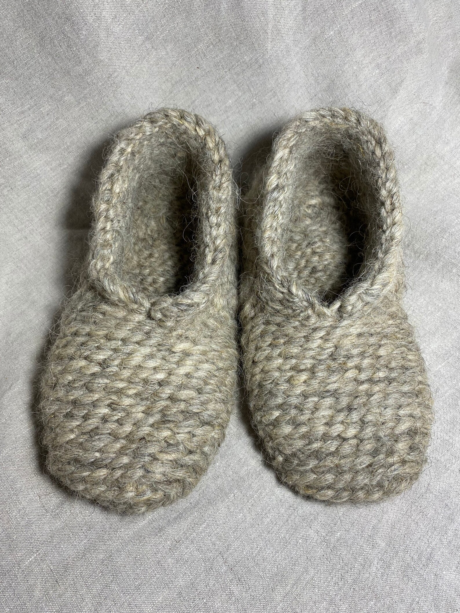 Wool Natural Slippers/room Organic Slippers/everyday Etsy