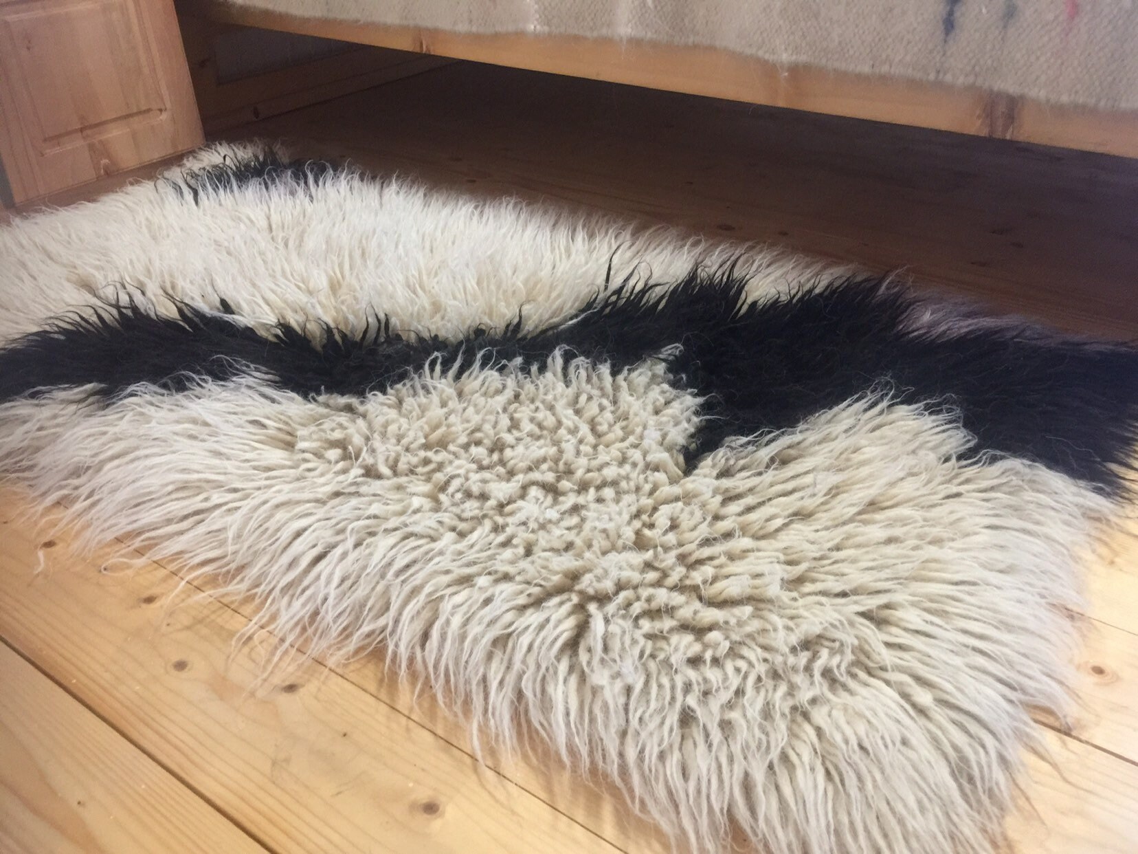 Fluffy Woolen Rug Room Rug/white Runner Etsy UK