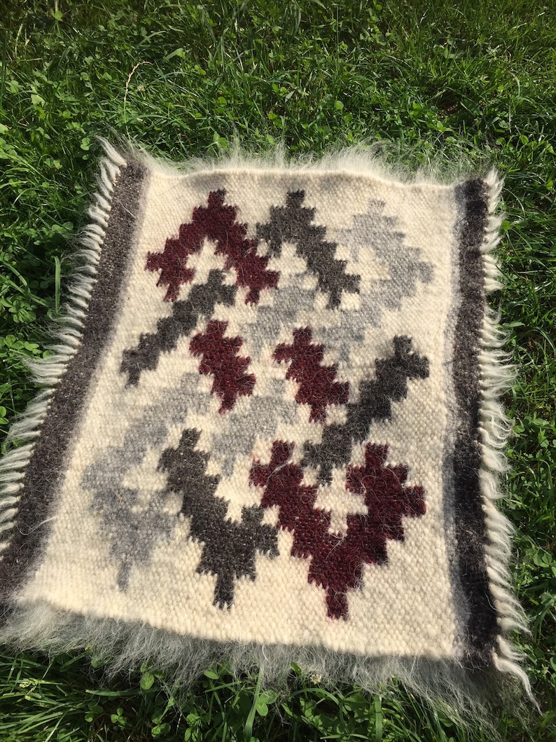 Warm Wool Blanket From Ukraine Throw the Blanket on the Bed Etsy