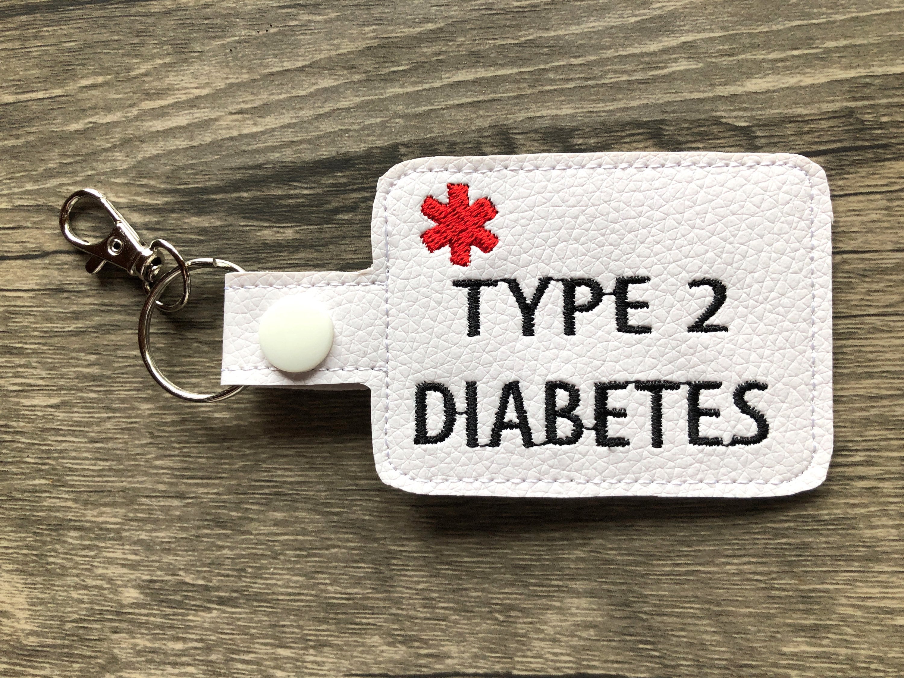 Diabetiker Kette & Dogtag SOS ID Notfall Anhänger Edelstahl Diabetes