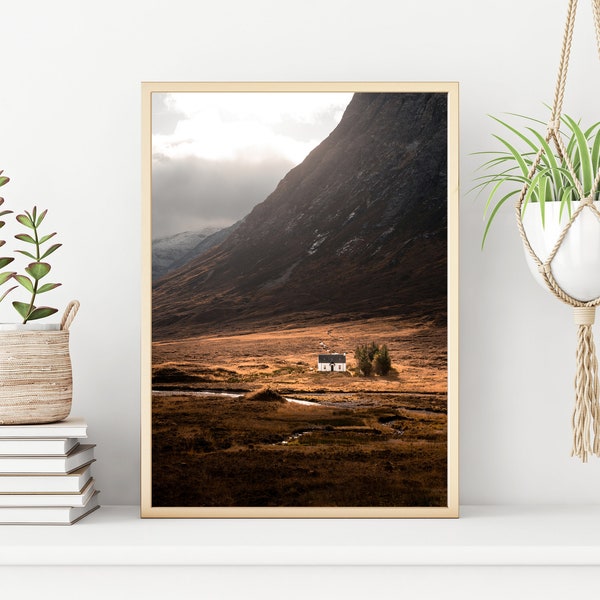 Glencoe Scotland - Scotland Landscape Photography- landscape print - Scottish highlands - Wall art