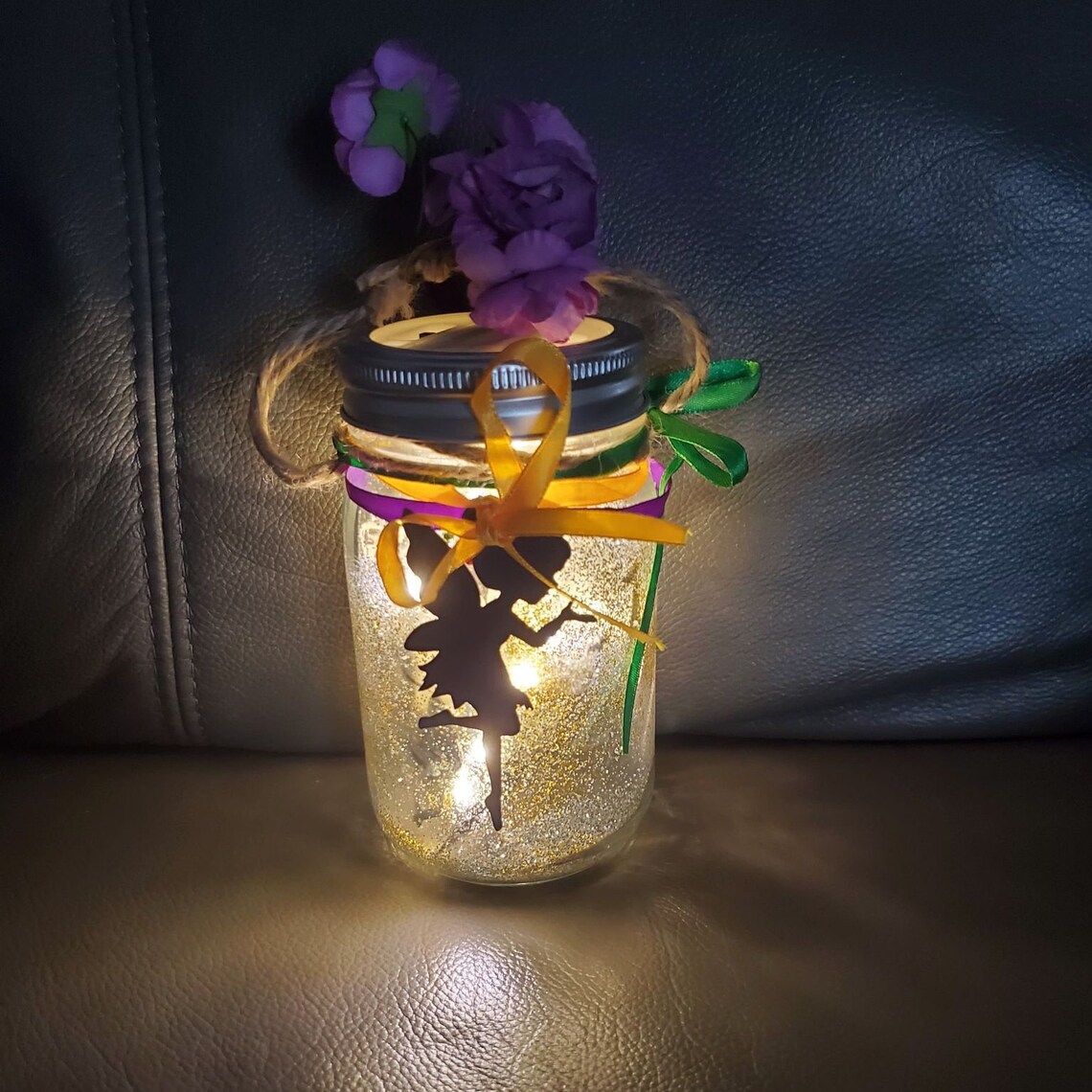DIY 4 Fairy Lantern Craft Kit for Girls Lights Jar Fairy Etsy