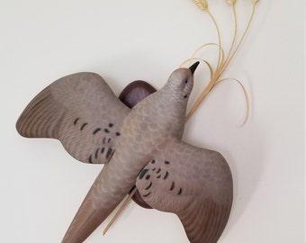 Hand Carved Flying Dove