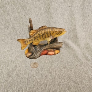 Composite Reproduction Miniature Smallmouth Sculpture