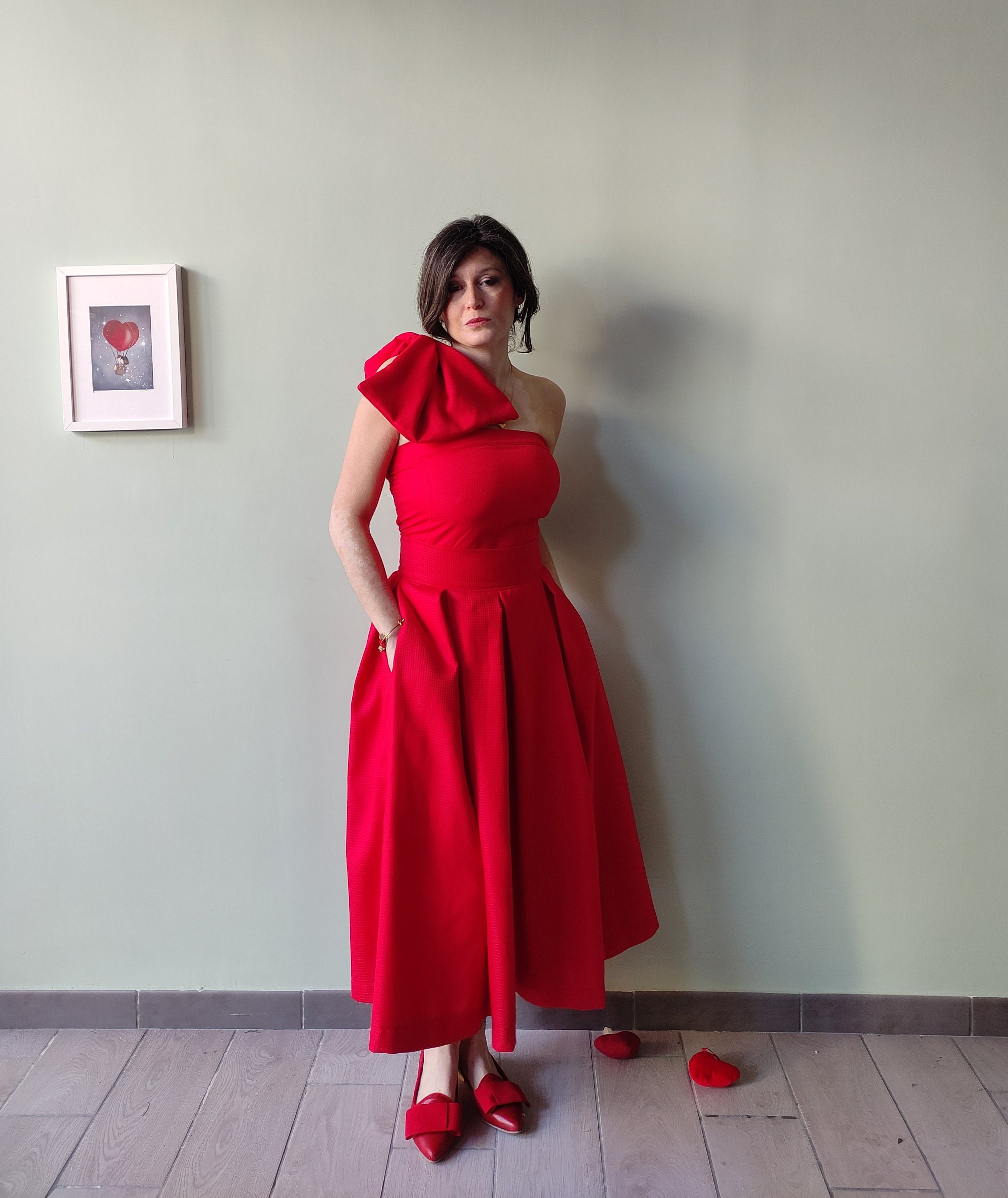 NO DRESS Red, TOP, Strapless Corset You Can Choose Separate Sizes and Make  Your Own Dress!!! - Etsy