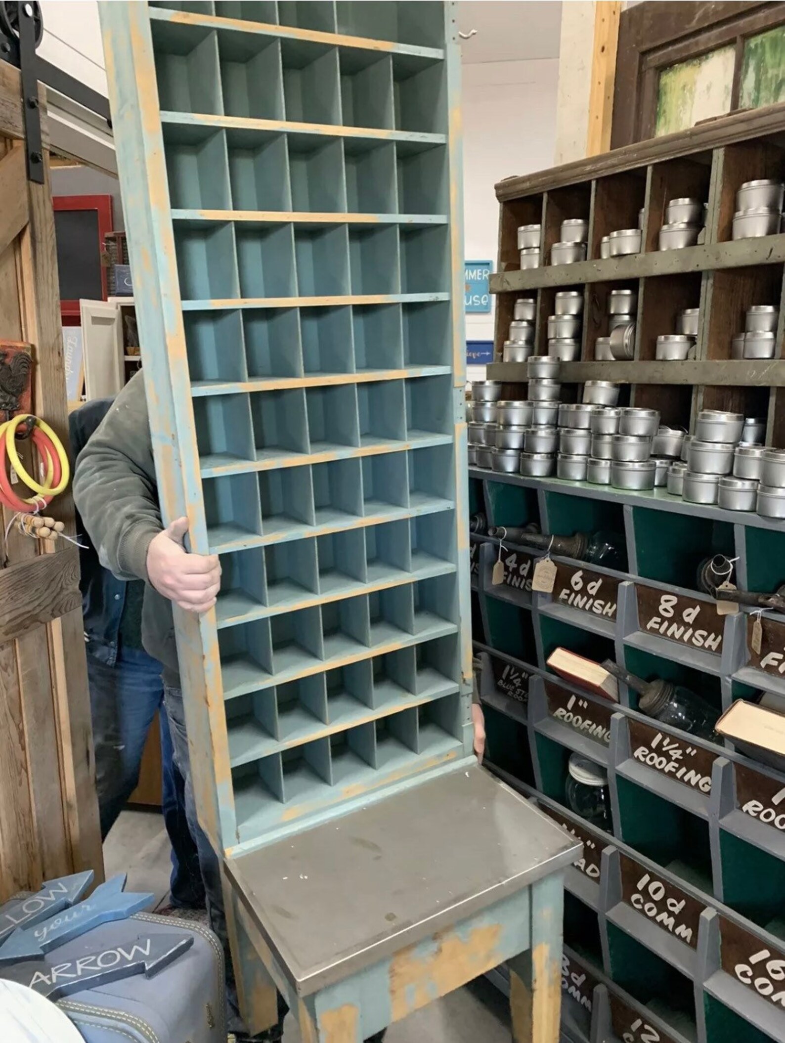 Vintage Official Post Office Mail Sorter Antique 1963 Etsy