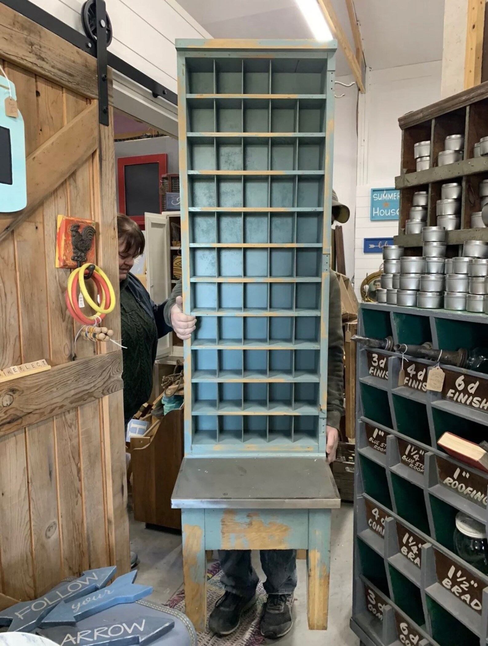 Vintage Official Post Office Mail Sorter Antique 1963 Etsy