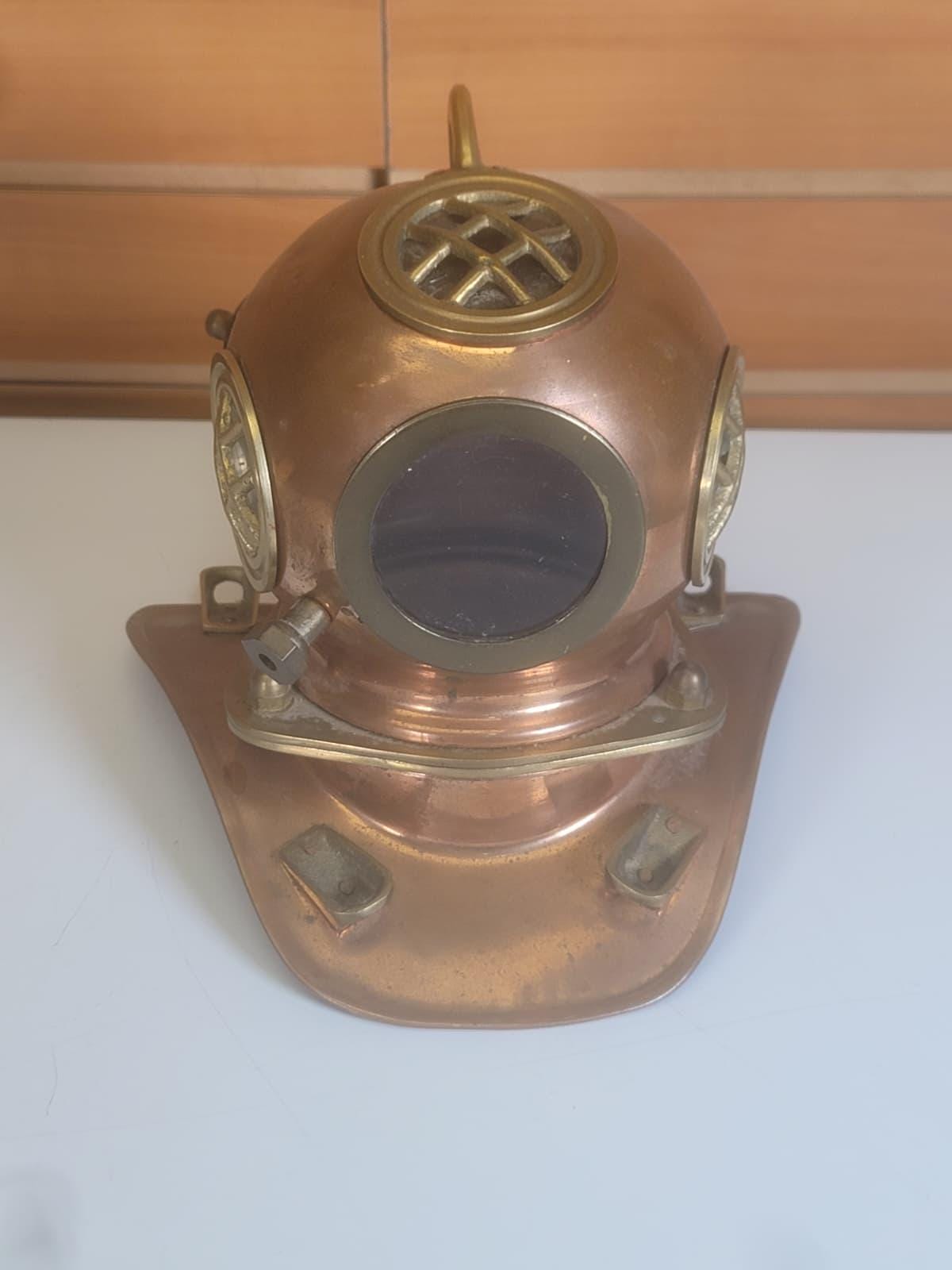 FHBR7 - Vintage Deep Sea Diving Helmet – Classic Copper Diver Helmet - Etsy