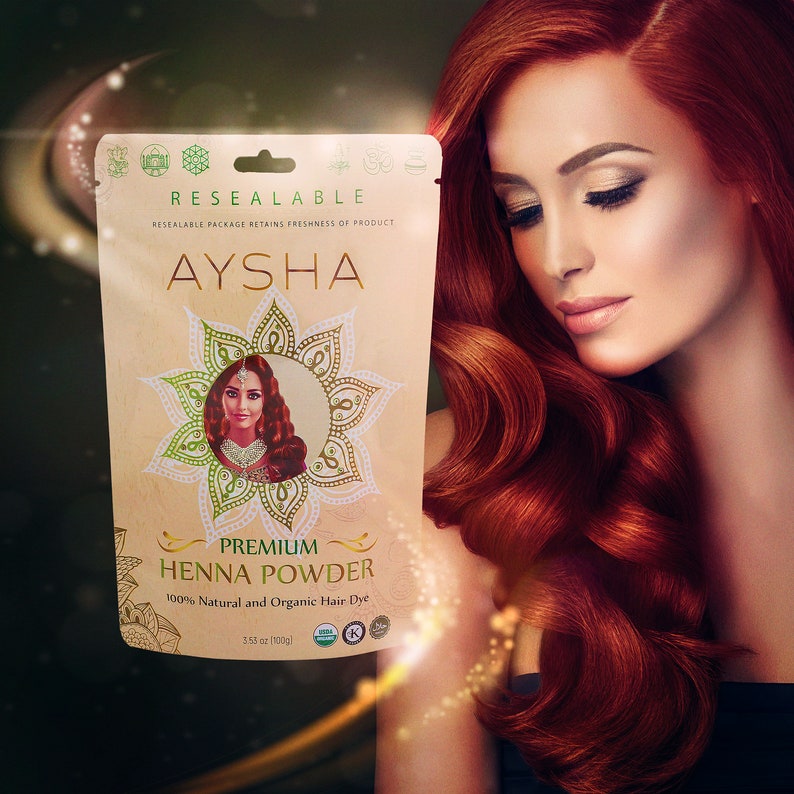 100 Pure Natural & Organic Premium Henna Powder by Aysha Etsy