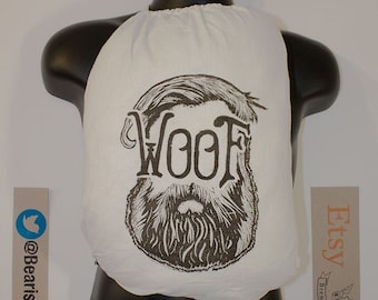Woof Drawstring Bag
