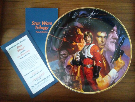 star wars plate collection