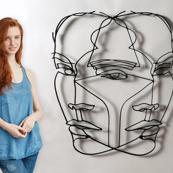 Metal Wall Sculpture Etsy