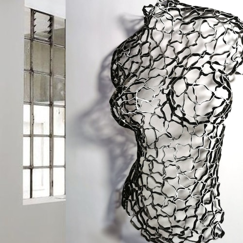 Metal Wall Art Tree of Life Decor 3D Sculpture 3 Piece Tree Etsy UK