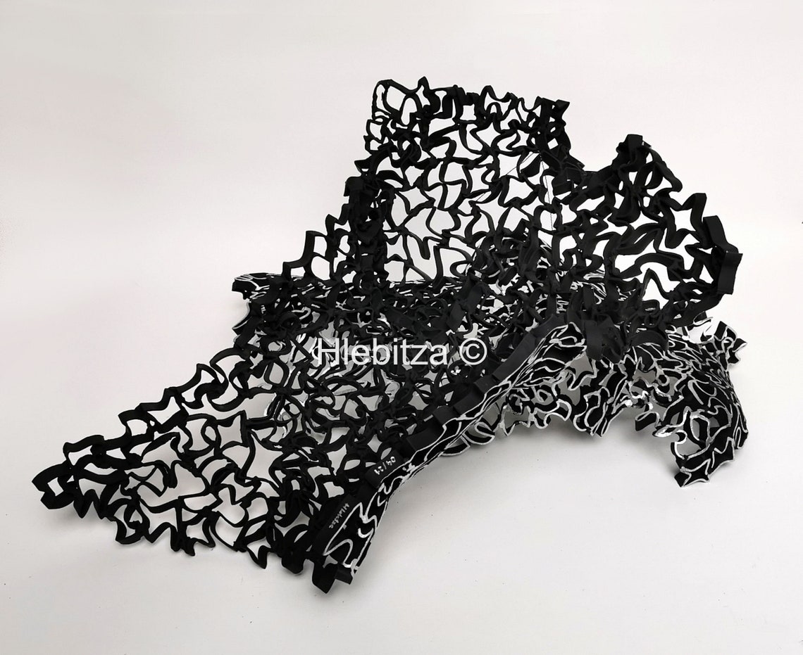 Life Size Wall Art Sculpture Woman Man Torso / Metal Silver Etsy