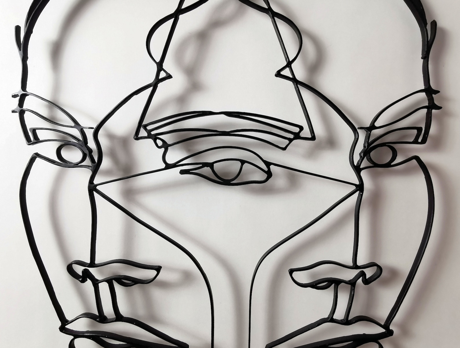 Metal Wall Art roza Modern Abstract Art Abstract Etsy