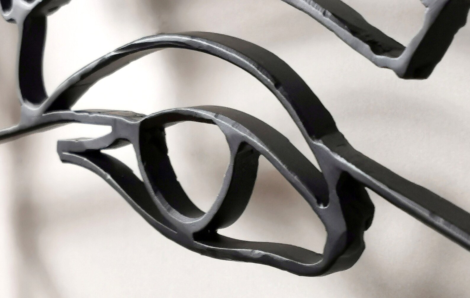 Metal Wall Art roza Modern Abstract Art Abstract Etsy