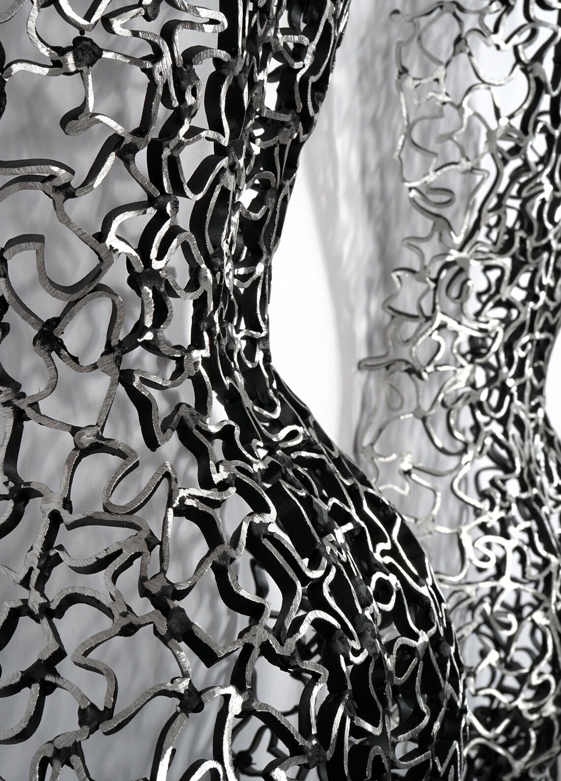 Life Size Wall Art Sculpture Woman Man Torso / Silver Etsy