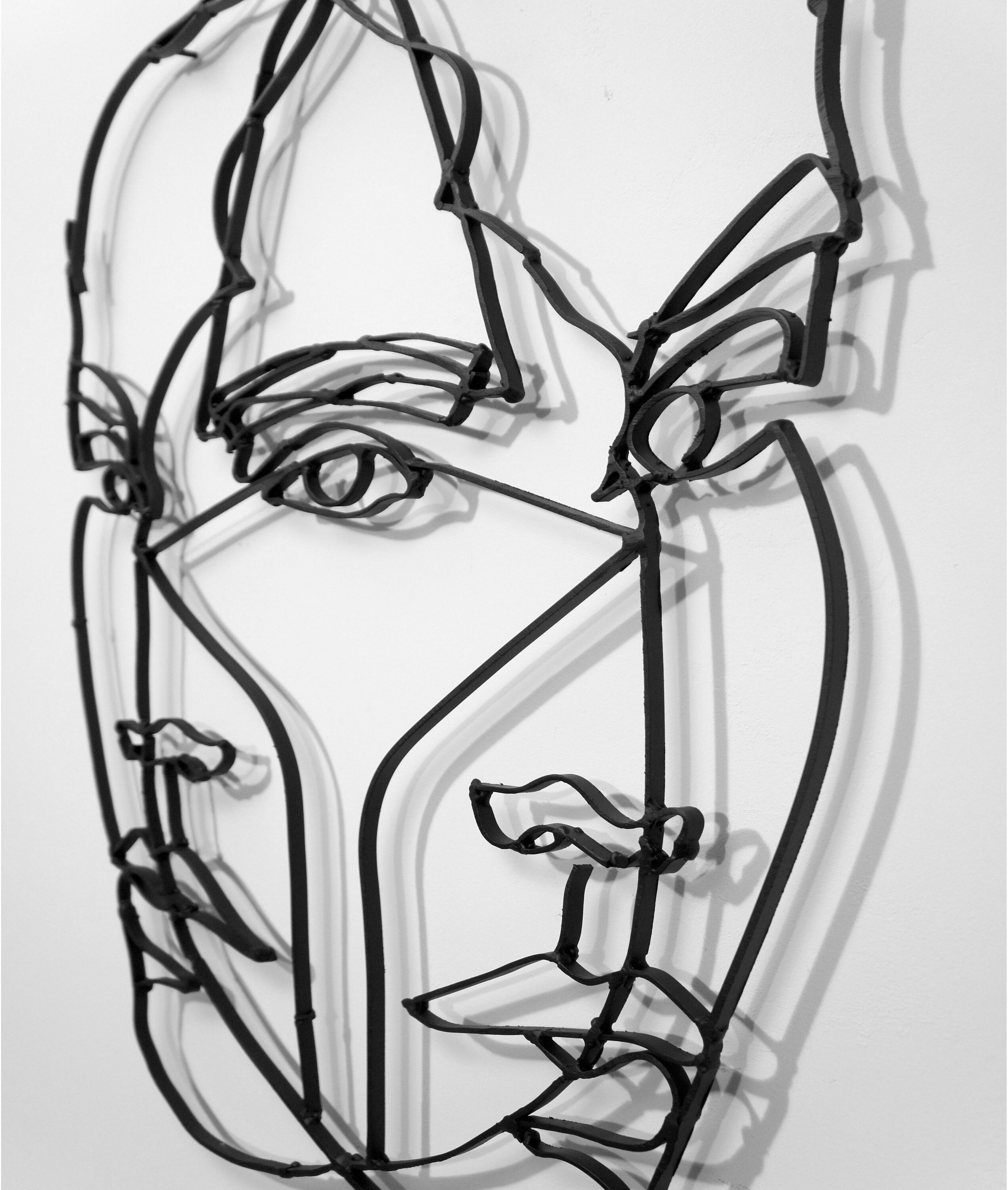 Metal Wall Art roza Modern Abstract Art Abstract Etsy