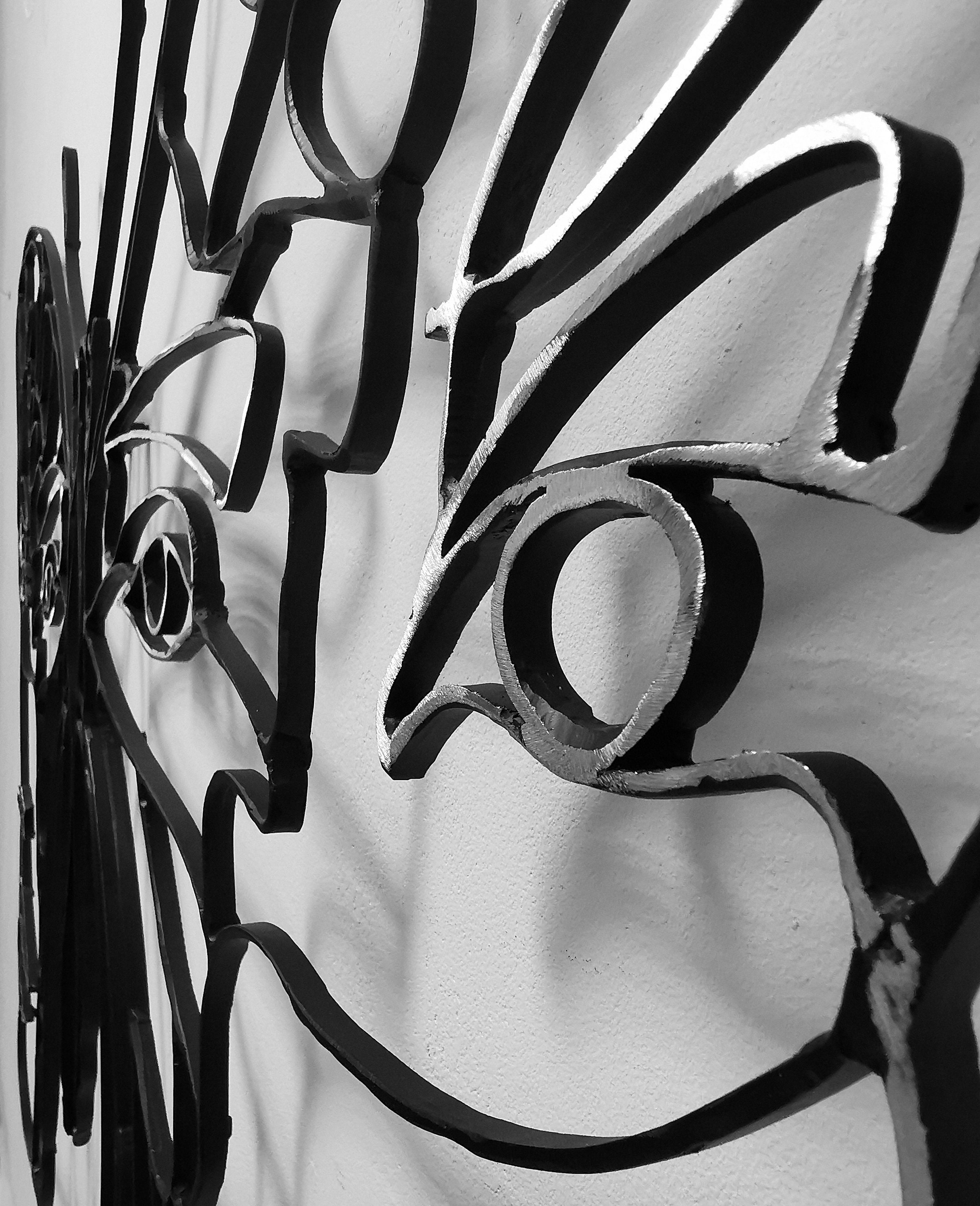 Metal Large Original Wall Art Modern Abstract Art Abstract Etsy