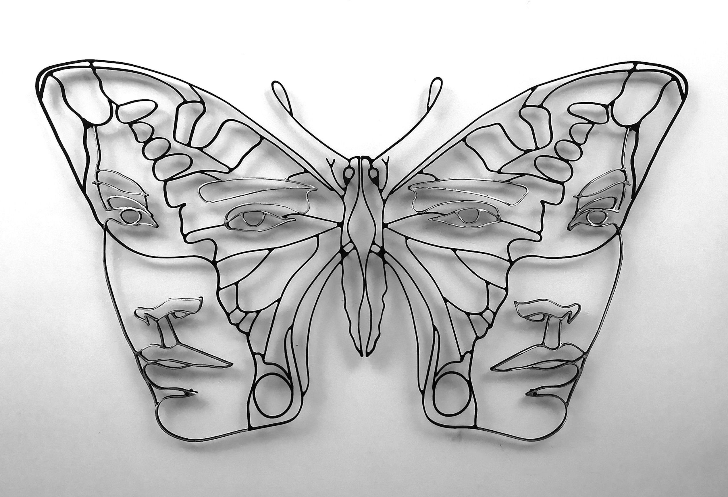 Metal Large Original Wall Art Modern Abstract Art Abstract Etsy